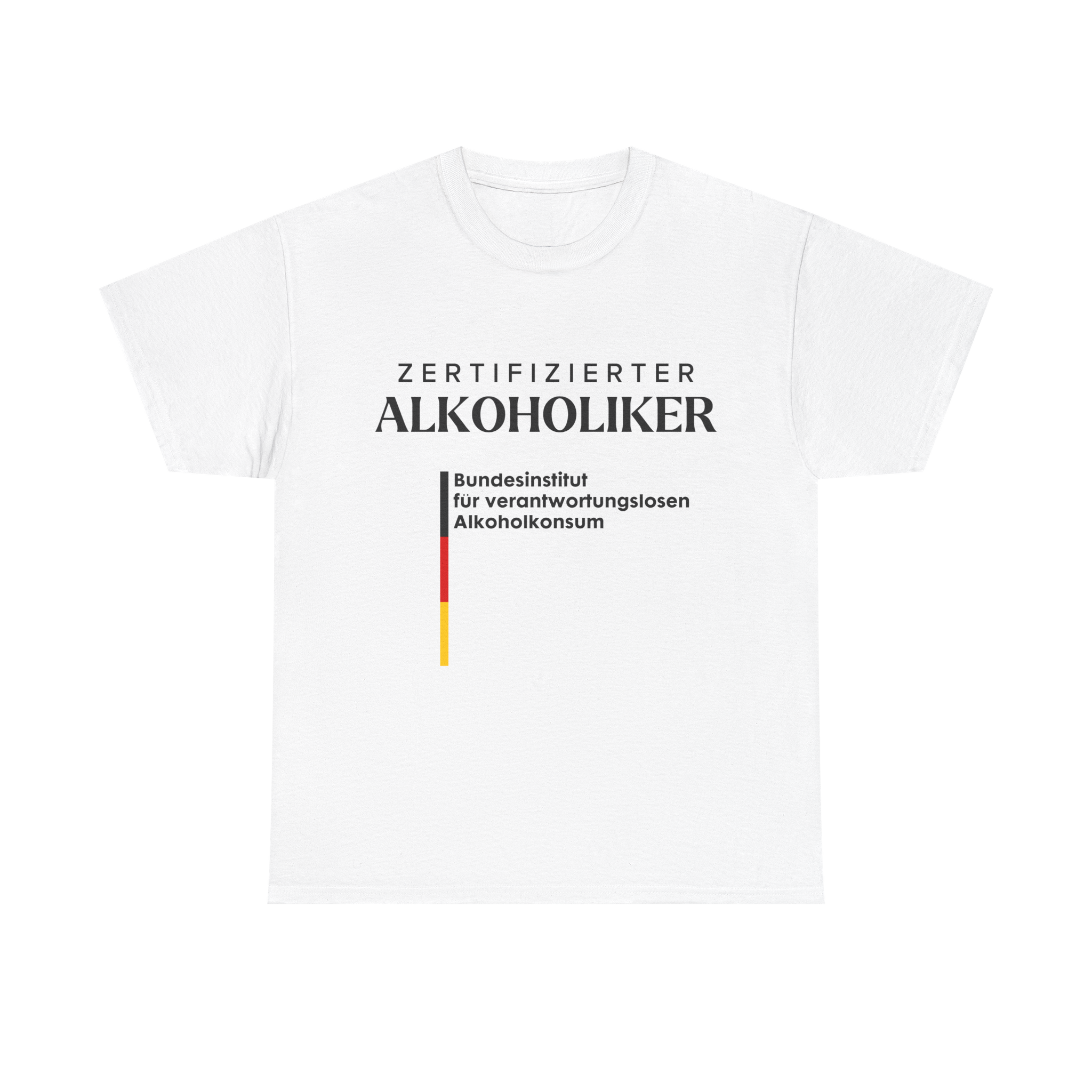 Zertifizierter Alkoholiker - T-Shirt